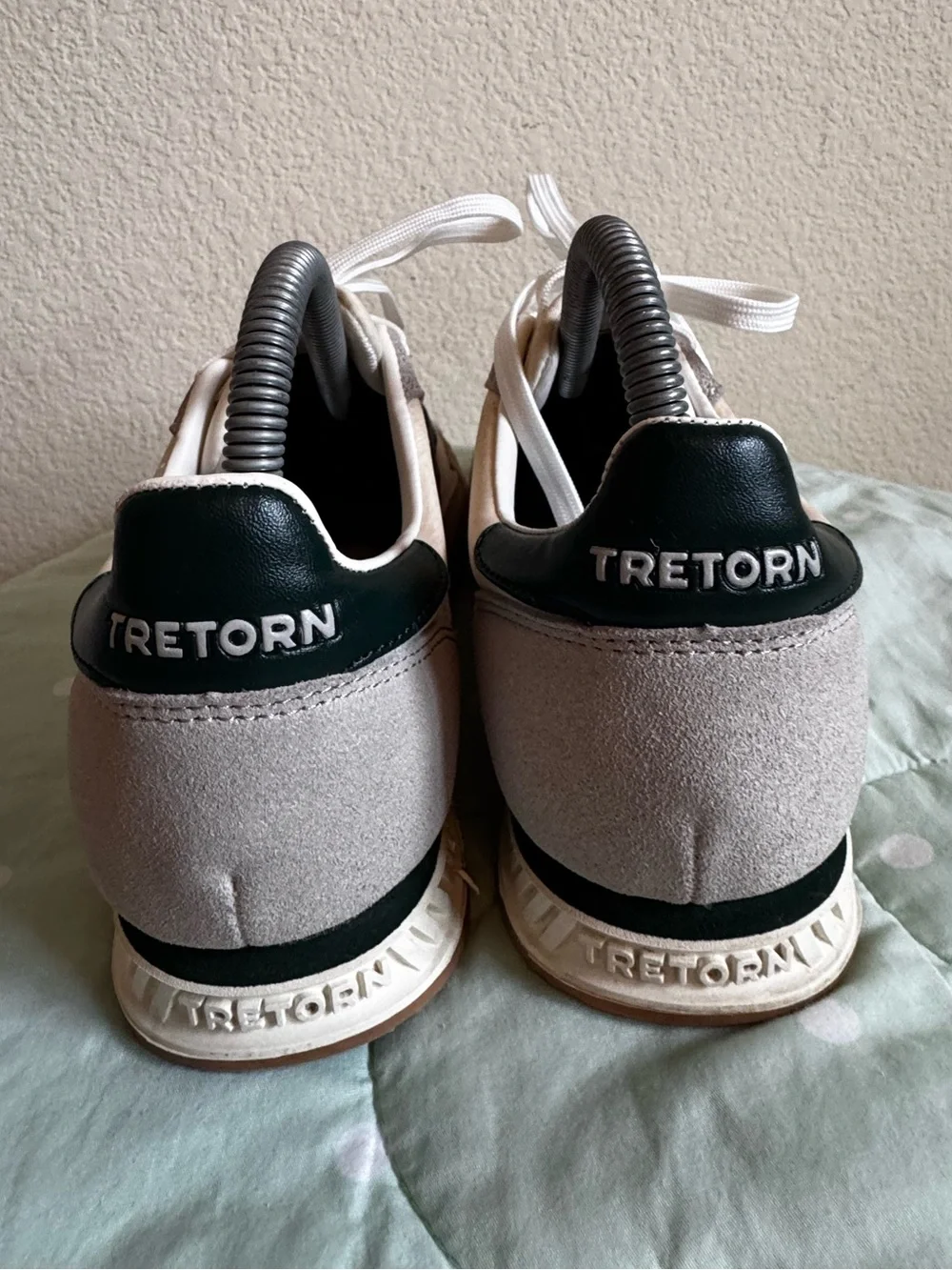 Tretorn White, gray and green Sneakers Womens 9.5